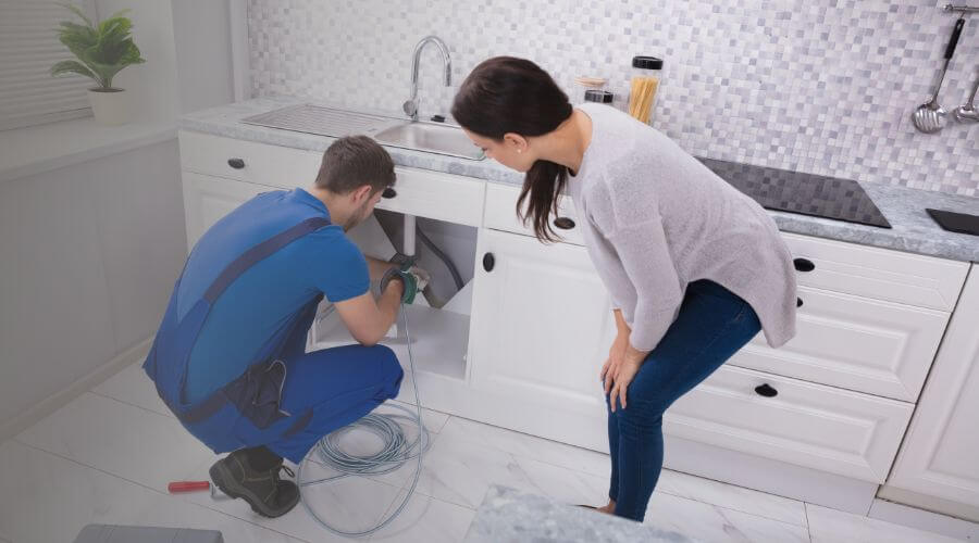 Professional sink repair in Russell, MA